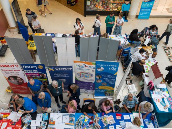 East Surrey Volunteer Fair celebrates the power of volunteering